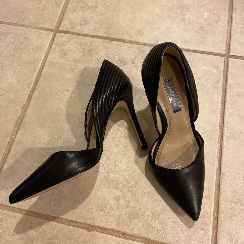 Bcbg black heels